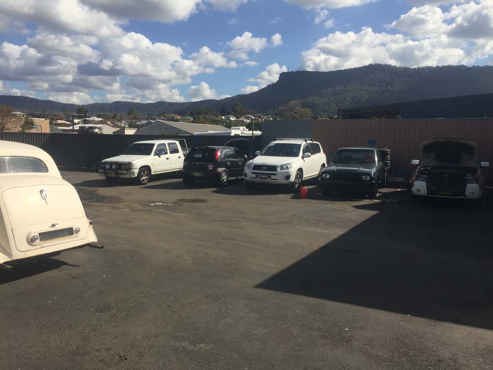 Parking Lot — Mechanical Workshop in Bellambi, NSW